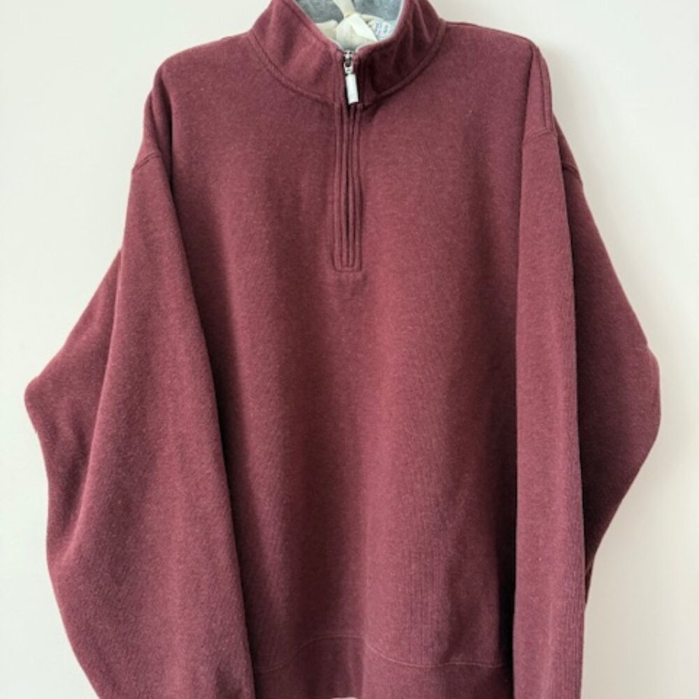 Orvis Men's Quarter-Zip Sweater Sz. XL